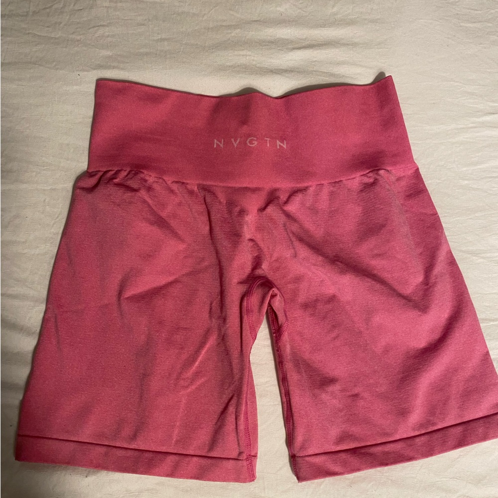 NVGTN Bubble Gum Pink Pro Seamless Shorts